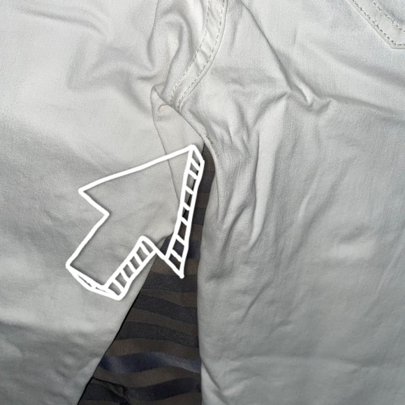 Pink Elephant Skinny Denim Jeans Size 6/28 Women’s White - Picture 2 of 9